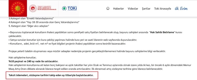 Sosyal konut projesindeki detay tartışma yarattı: Taksitler memur maaş zammı kadar artacak - Resim : 4