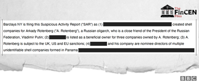 FinCEN belgeleri: Barclays, Putin'in yakın arkadaşının kara para aklama operasyonuna mı karıştı? - Resim : 1