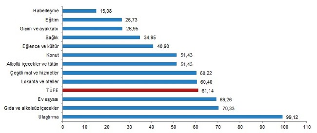 20 yılın zirvesi görüldü: TÜİK'e göre yüzde 61,14, ekonomistlere göre yüzde 142,63 - Resim : 2