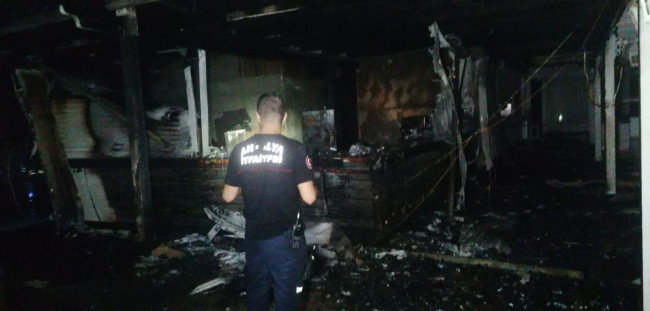 Antalya'da beş yıldızlı otelde yangın - Resim : 1