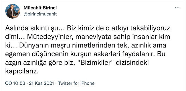 AKP'li Mücahit Birinci 5 bin liralık atkıyı savundu: Biz kimiz de o atkıyı takabiliyoruz dimi... - Resim : 2