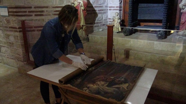 Operasyonda ele geçirilmişti: 140 yıllık Yahya Peygamber tablosu orijinal çıktı - Resim : 1