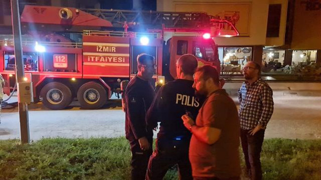 İtfaiyeci gazeteciye saldırdı - Resim : 1