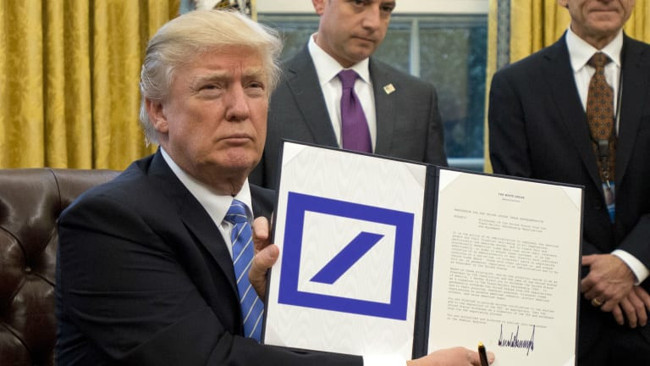 Deutsche Bank, Donald Trump'ın şirketleriyle iş yapmama kararı aldı - Resim : 1