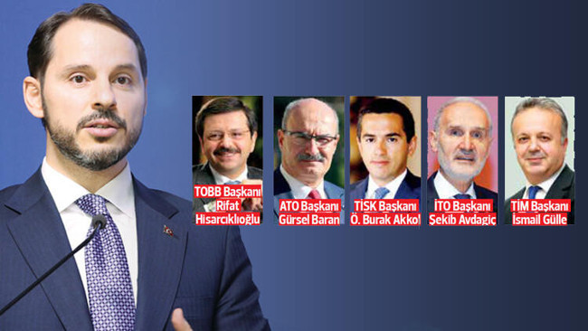 Dolar ve euro rekor kırarken, iş dünyasından Albayrak ve AKP'ye tam destek - Resim : 1