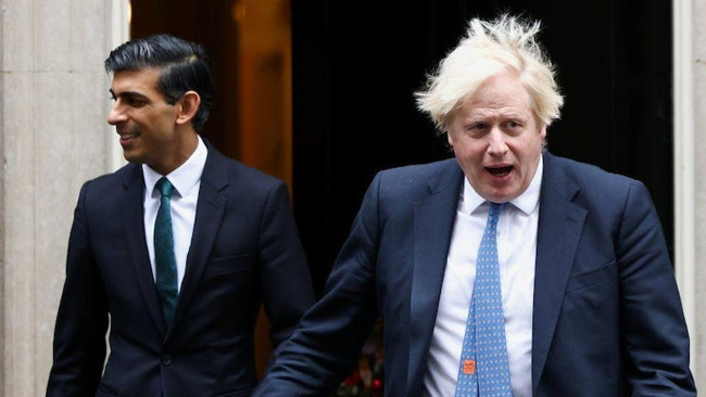 'Korona partisi' cezası alan Boris Johnson: İstifa etmeyeceğim - Resim : 1