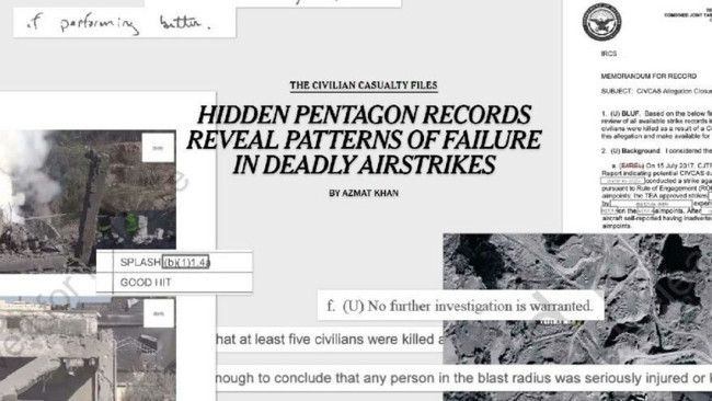 Pentagon'un gizli belgeleri ifşa oldu: ABD sivilleri öldürüp saklamış - Resim : 1