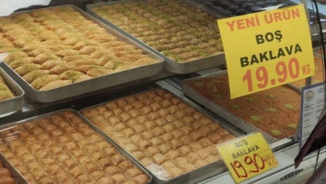 Boş baklava ve boş tosttan sonra boş börek... - Resim : 1