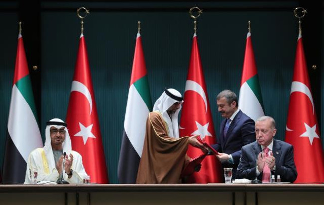 BAE yeni Katar mı oluyor? Erdoğan şubatta Abu Dabi'ye ziyaret gerçekleştirecek - Resim : 1