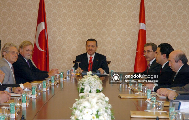 Kavala'ya 'Soros artığı' diyen Erdoğan'ın Soros ile çok bilinmeyen fotoğrafları - Resim : 4