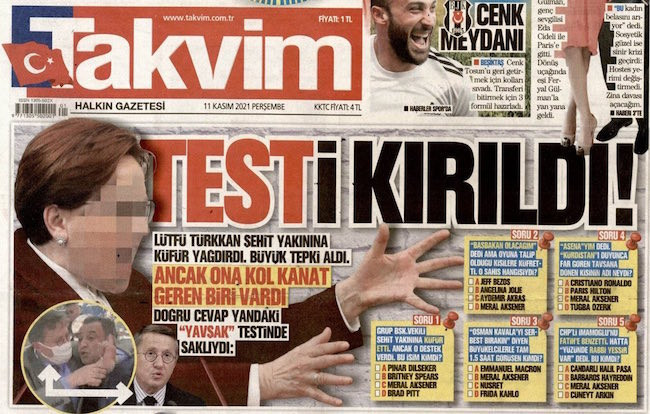 Takvim, Akşener'in yüzünü buzladı - Resim : 1