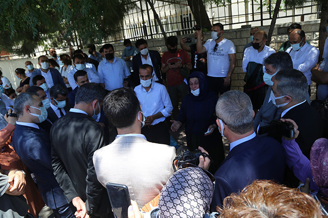 Bölge barolarından Şenyaşar ailesine destek ziyareti - Resim : 1