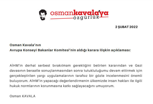 Osman Kavala’dan ilk açıklama - Resim : 2