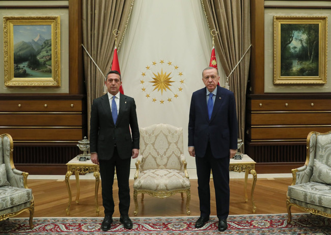 TÜSİAD'la restleşme sonrası Erdoğan'dan Ali Koç ve Ferit Şahenk'le sürpriz görüşme - Resim : 1