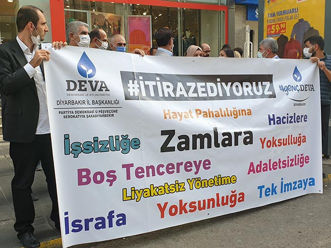 DEVA’dan ‘sokağa çıkın’ çağrısı - Resim : 1