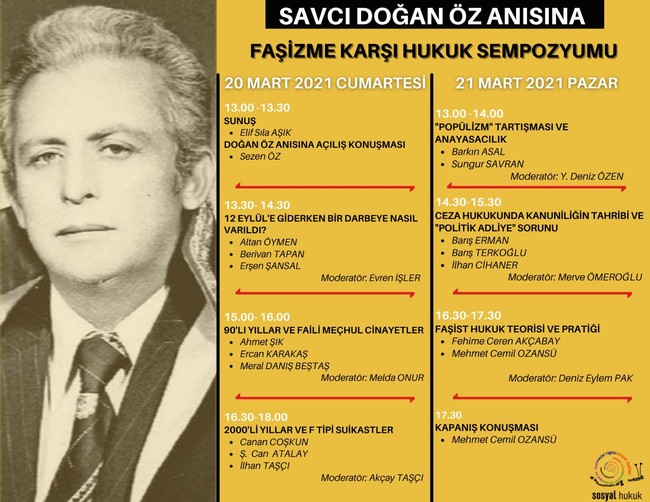 Suikast sonucu katledilen Savcı Doğan Öz'ün anısına sempozyum - Resim : 1