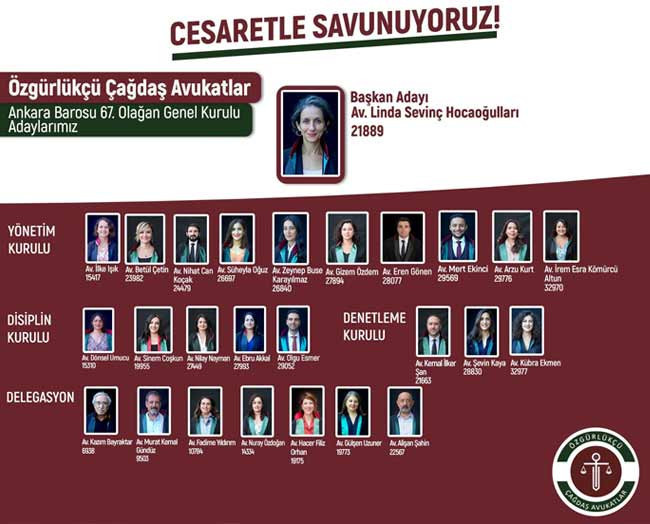 Kadın avukatlar Ankara Barosu'ndaki eril yapıya son vermeye aday - Resim : 3