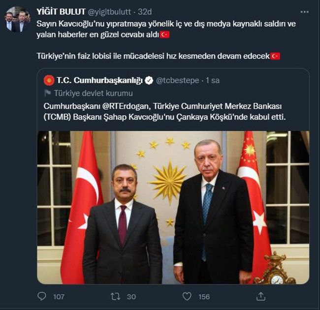 Yiğit Bulut'tan dikkat çeken yeni paylaşım: Faiz lobisi... - Resim : 1
