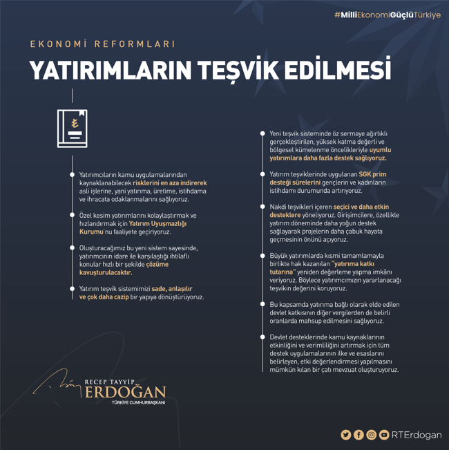 Erdoğan, Ekonomi Reform Paketi'ni açıkladı, mali disiplin vurgusu yaptı - Resim : 7
