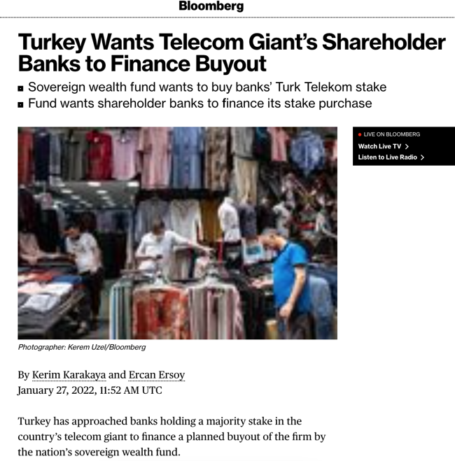 Hissedar bankalarla görüşülüyor: Varlık Fonu, 'Türk Telekom için kredi arıyor' iddiası - Resim : 1