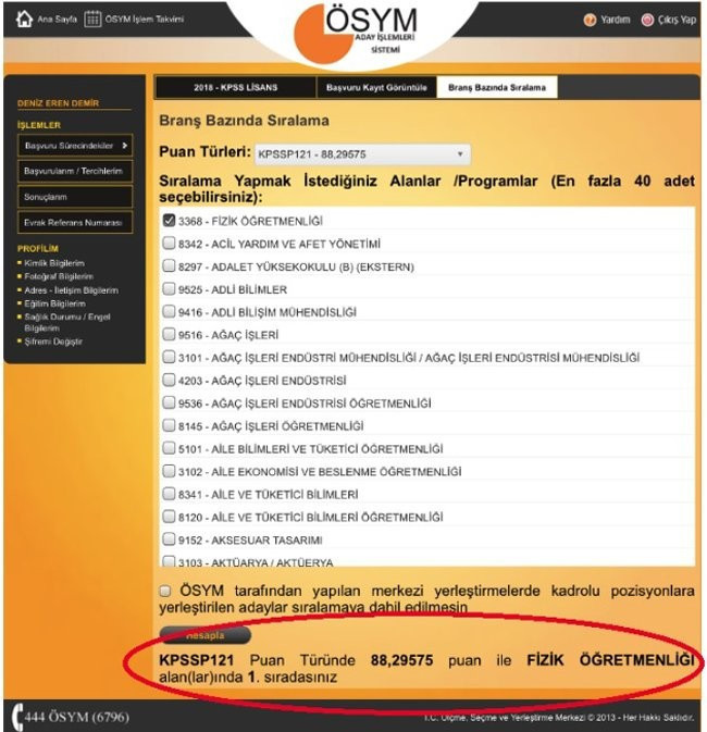 Türkiye birincisi mülakatta elendi - Resim : 1