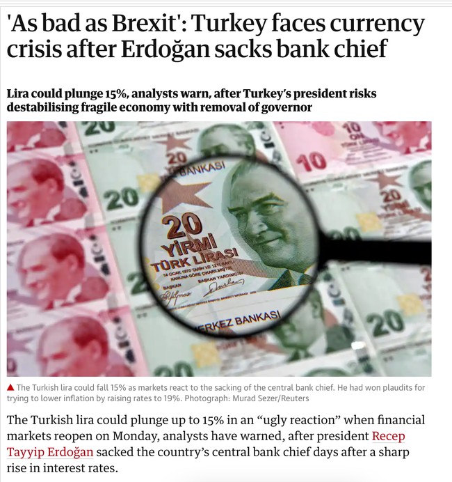 Dünya medyası TL'deki değer kaybını konuşuyor: Yatırımcı erken saatte TL satma yarışına girdi - Resim : 2