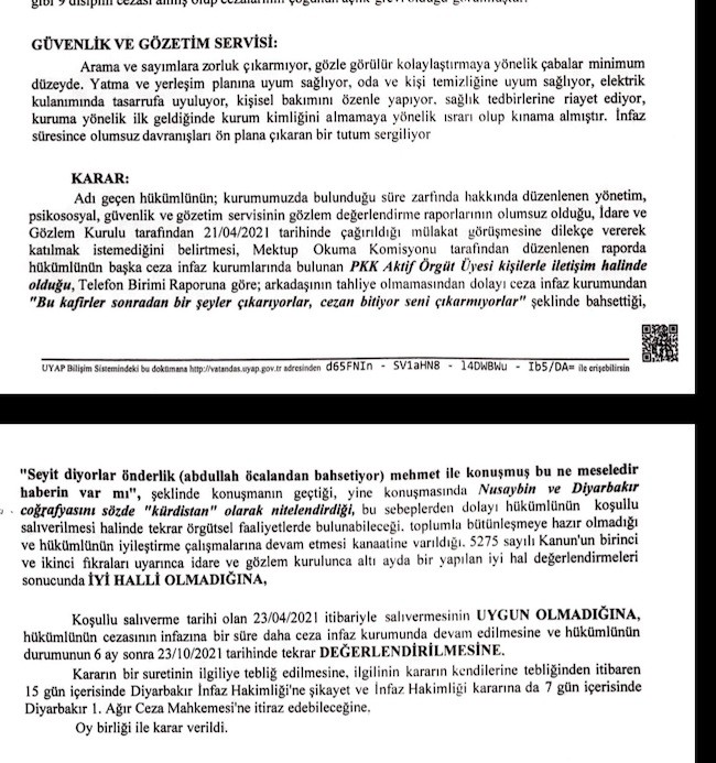 'Bu kâfirler bir şeyler çıkarıyor, cezan bitiyor seni çıkarmıyor' dedi infazı yakıldı - Resim : 3