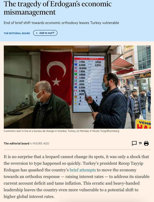 Financial Times'tan 'trajedi' benzetmesi: ABD sıkılaşırsa, Türkiye krizin tam ortasında kalabilir - Resim : 1