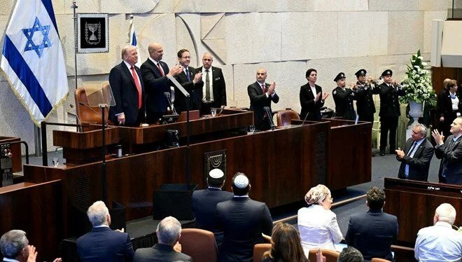 ABD Başkanı Trump İsrail Parlamentosu'nda: Yeni Ortadoğu'nun tarihi şafağı - Resim : 4