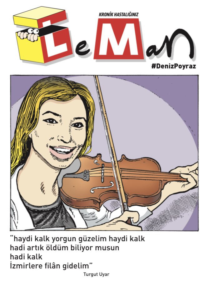 LeMan bu haftaki kapağına Deniz Poyraz'ı taşıdı - Resim : 1