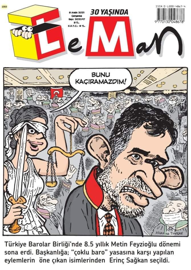 Metin Feyzioğlu'nun gidişi karikatür dergilerine kapak oldu - Resim : 2