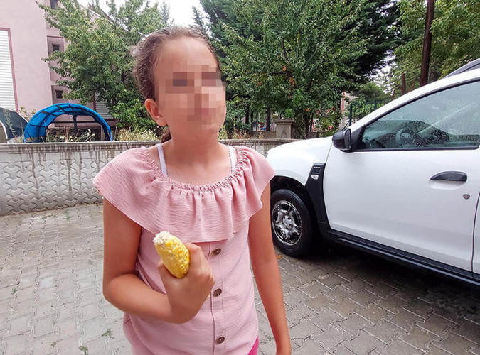 Villanın bahçesinden 3 tane mısır alan 3 kız çocuğu darp edildi - Resim : 3