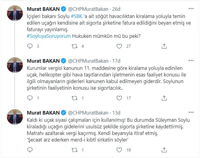 Soylu hakkında 'vergi kaçırdı' iddiası: Kendi beyanıyla itiraf etmiş - Resim : 1