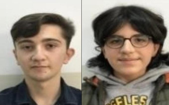 'Telefonlarımızdaki notlara bakın' diyen iki öğrenci ağaca asılı bulundu - Resim : 1