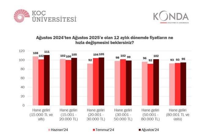 Koç Üniversitesi ve KONDA'dan enflasyon anketi: Beklenti yüzde 113 - Resim: 5