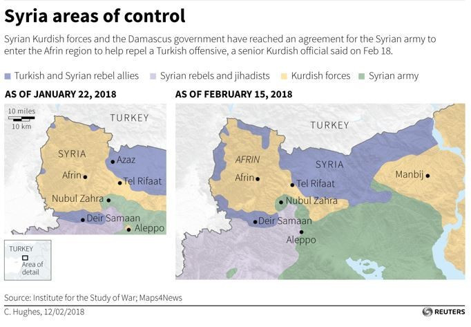 'ABD'nin IŞİD için gönderdiği silahlar Afrin'e gelmedi' - Resim : 1