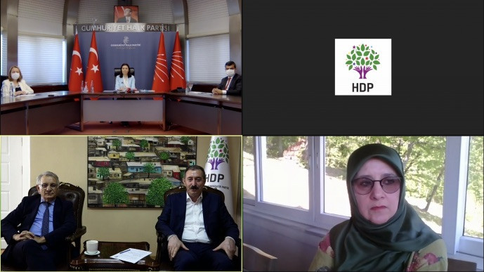 HDP muhalefet partileriyle bayramlaştı: Ortak söz söylemek, toplumun sesi olmak önemlidir - Resim : 1