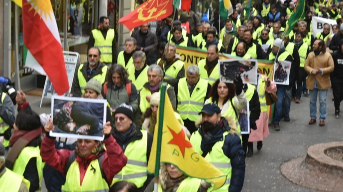 Kürtlerin parçalandığı Lozan’dan ‘Ulusal Birlik Yürüyüşü’ başlatıldı - Resim : 2