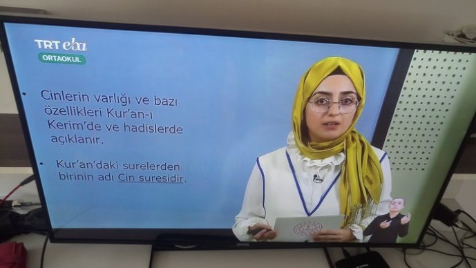 EBA'da 7’nci sınıf öğrencilerine 'cinler' anlatıldı - Resim : 1