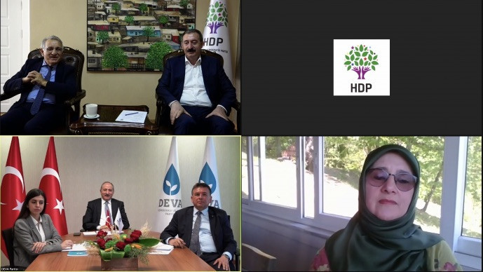HDP muhalefet partileriyle bayramlaştı: Ortak söz söylemek, toplumun sesi olmak önemlidir - Resim : 2