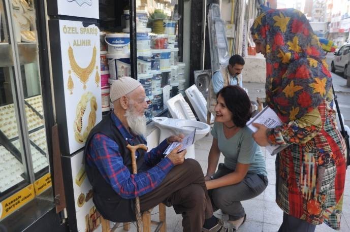 HDP'liler barış bildirisi dağıttı - Resim : 1