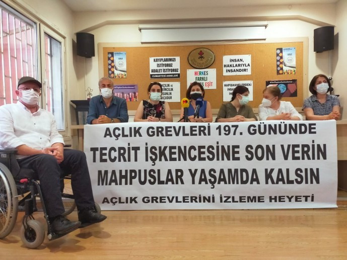 Açlık Grevi İzleme Heyeti: Cezaevlerindeki hak ihlallerine son verilsin - Resim : 1