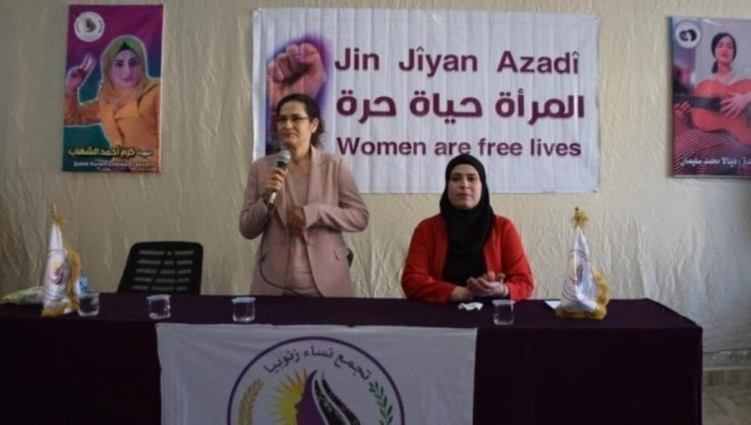İlham Ahmed: Türk devleti barışta samimi olursa Özerk Yönetim diyaloğa hazır - Resim : 1