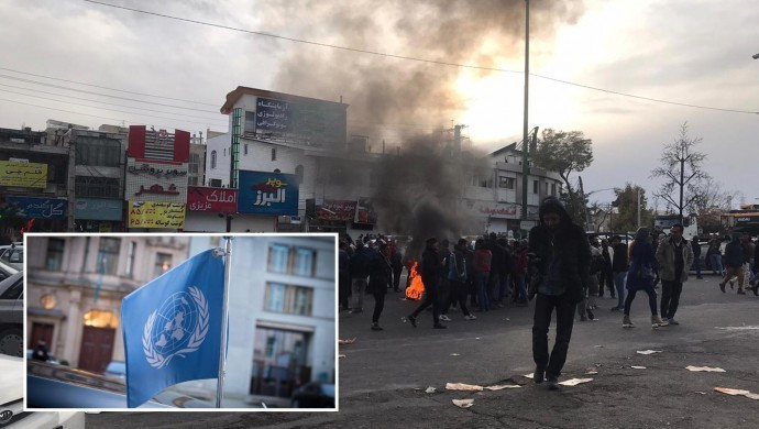 İran'da kriz derinleşiyor; Protestolar, askeri tehditler ve BM uyarısı - Resim : 1