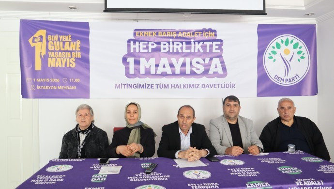 Diyarbakır ve Antep'te 1 Mayıs çağrısı: 'Ekmek, barış ve adalet için alanlardayız' - Resim : 1