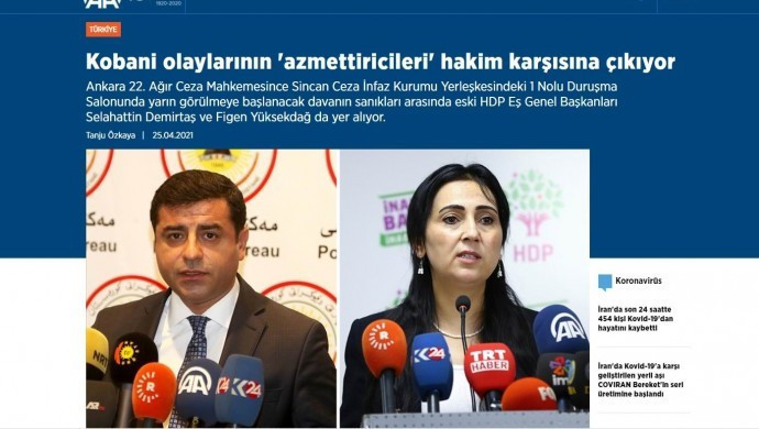 HDP'li Temel'den Anadolu Ajansı'na: Kobane olaylarının azmettiricisi ‘Kobane düştü düşecek’ diyenlerdir - Resim : 1