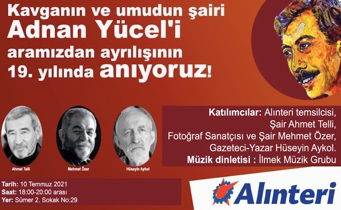 Şair Adnan Yücel ölümünün 19. yılında anılıyor - Resim : 1