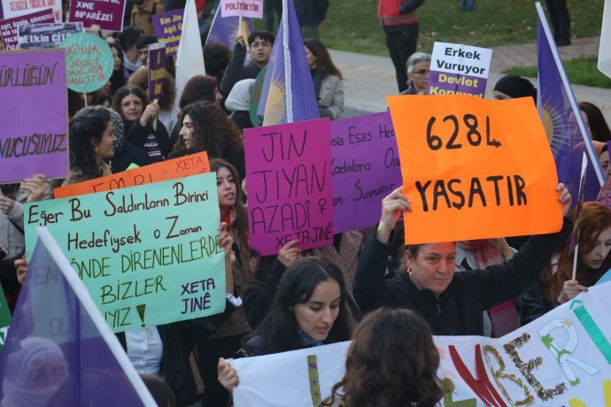 25 Kasım Diyarbakır | Şiddet, savaş bizim kaderimiz değil - Resim : 2