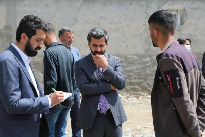 Diyarbakır Barosu, kötü muamele haberleri üzerine köylülerle görüştü - Resim : 1
