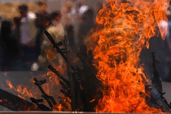 PKK'nin silah bırakma töreninden tarihi görüntüler - Resim: 10